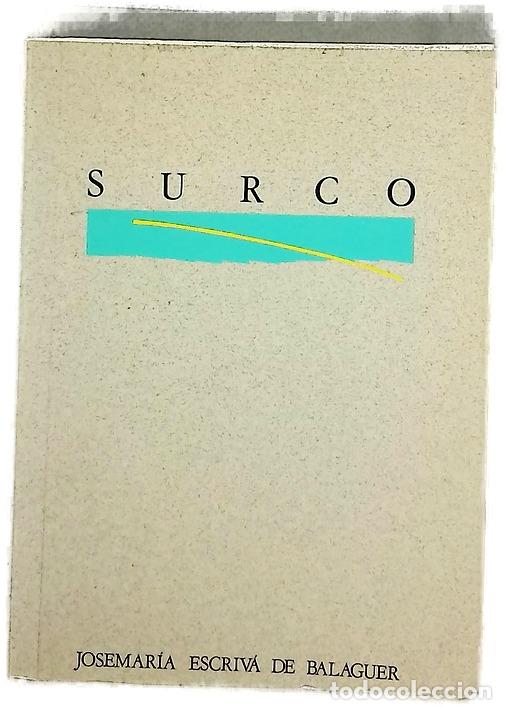 Libros: Surco - Josemar&iacute;a Escriv&aacute; de Balaguer