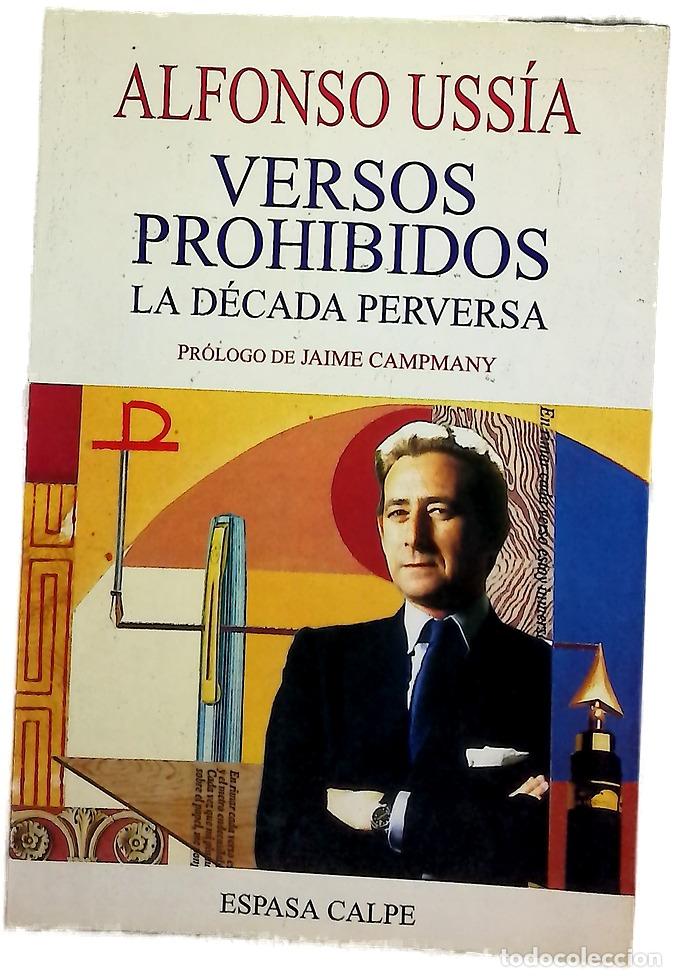 Libros: Versos prohibidos la d&eacute;cada perversa