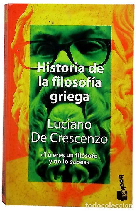 books: Historia de la filosof&iacute;a griega (los presocr&aacute;ticos)