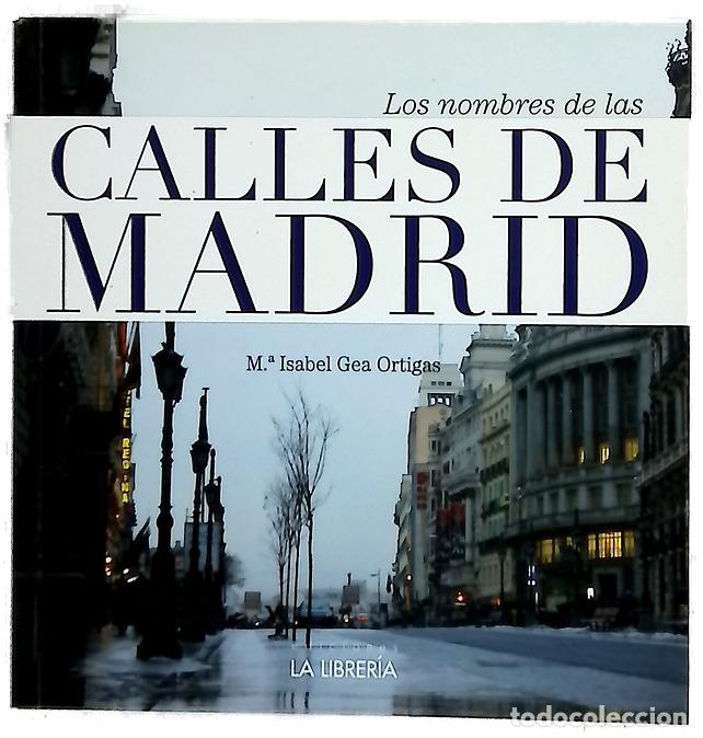Libros: Los nombres de las calles de Madrid