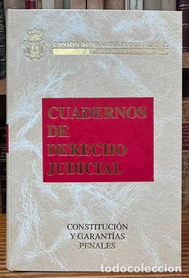 books: CONSTITUCION Y GARANTIAS PENALES - COLMENERO MENENDEZ DE LUARCA, Miguel