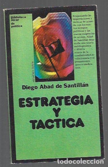 Libros: ESTRATEGIA Y TACTICA - ABAD DE SANTILLAN, DIEGO