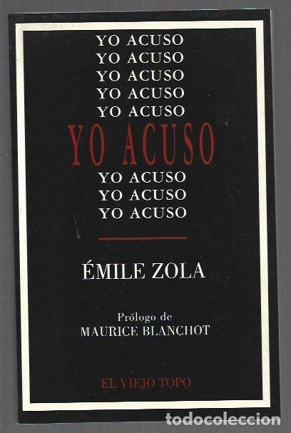 Libros: YO ACUSO - ZOLA, EMILE - Foto 1