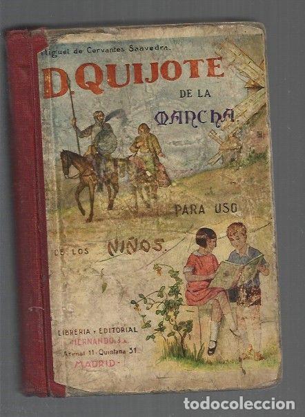 Libri di seconda mano: DON QUIJOTE DE LA MANCHA PARA USO DE LOS NI&Ntilde;OS (COMPENDIADO) - CERVANTES SAAVEDRA, MIGUEL DE