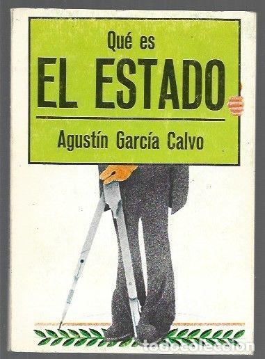 Libri di seconda mano: QUE ES EL ESTADO - GARCIA CALVO, AGUSTIN