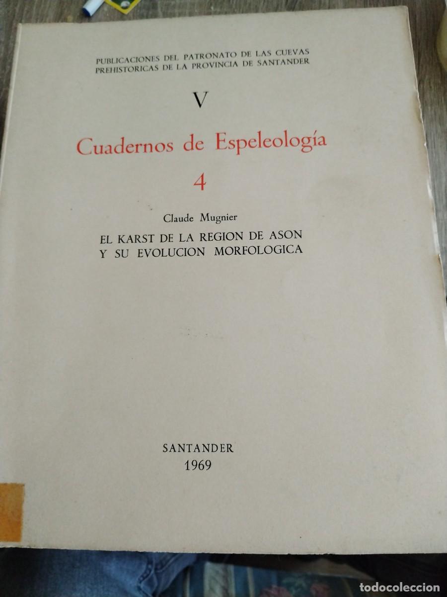 Libros: Cuadernos de espeleolog&iacute;a -Santander- - Foto 1