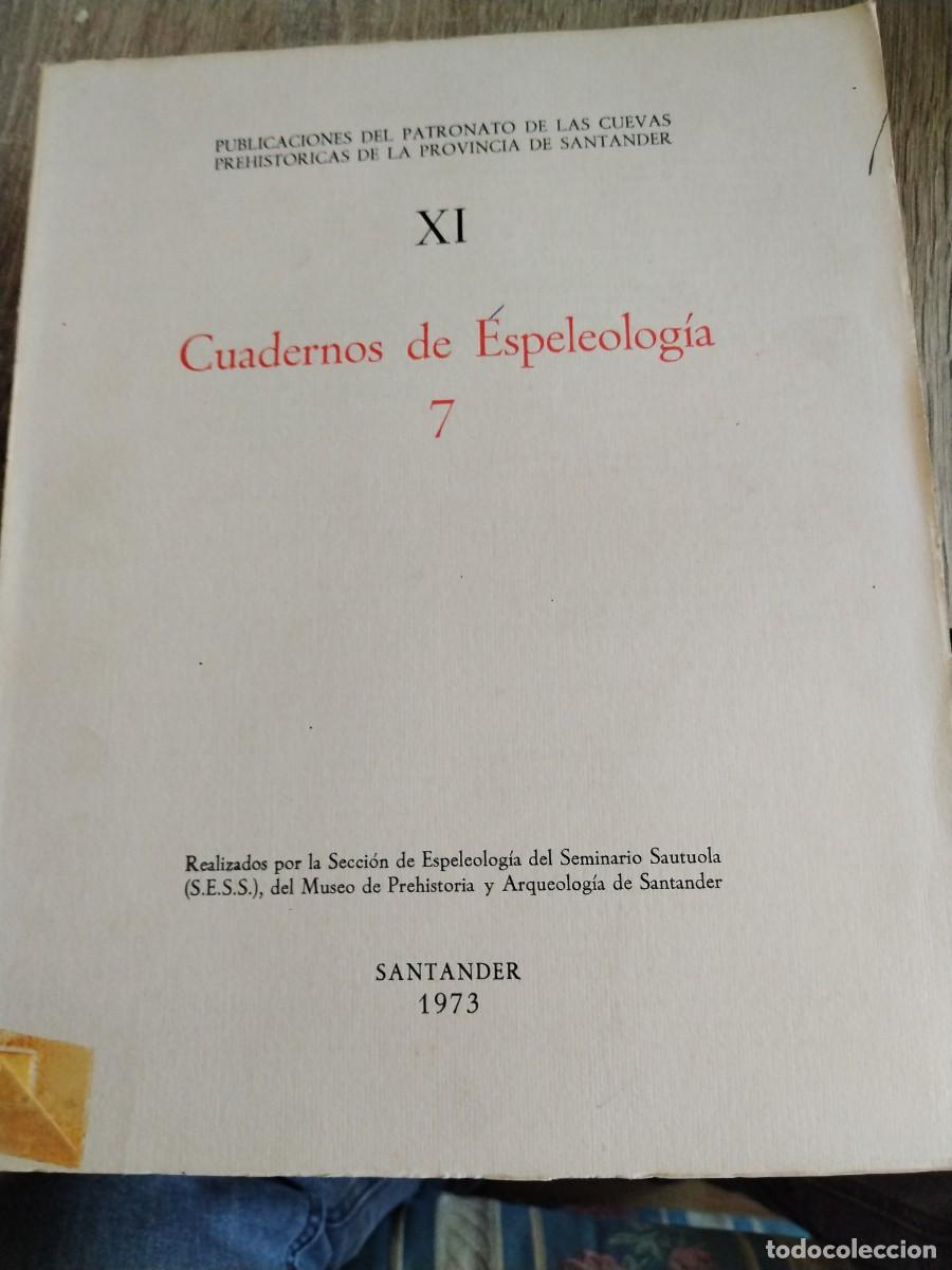 Libros: Cuadernos de espeleolog&iacute;a -Santander- - Foto 3