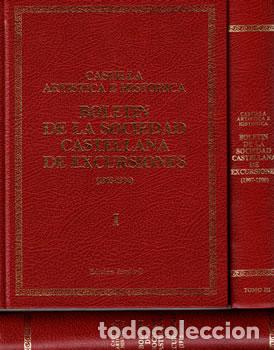 Libros: Castilla Art&iacute;stica e Hist&oacute;rica. Bolet&iacute;n de la sociedad castellana de excursiones (1903-1916). 7 Tomo