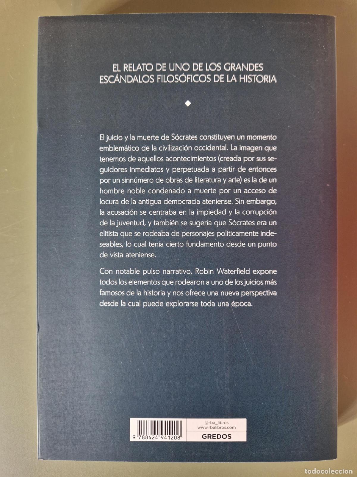 Libros: La muerte de S&oacute;crates - Robin Waterfield - Foto 3
