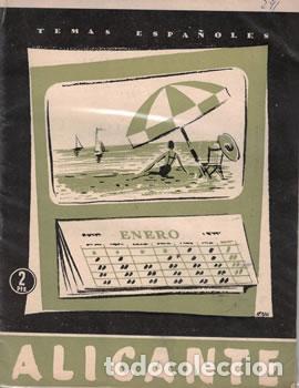 Libros: Temas Espa&ntilde;oles, N&ordm;291: Alicante - VV.AA