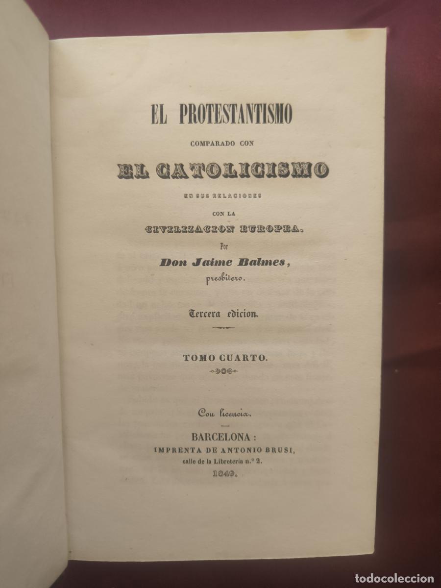 Libros: El protestantismo comparado con el catolicismo en sus relaciones con la civilizaci&oacute;n europea. Tomo I