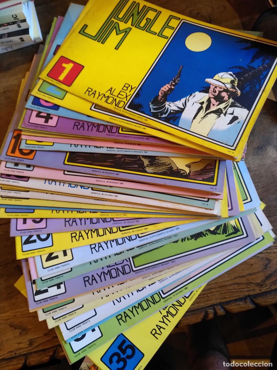 Libros: JUNGLE JIM (n&uacute;ms, 1 a 35 en ITALIANO) - Alex Raymond