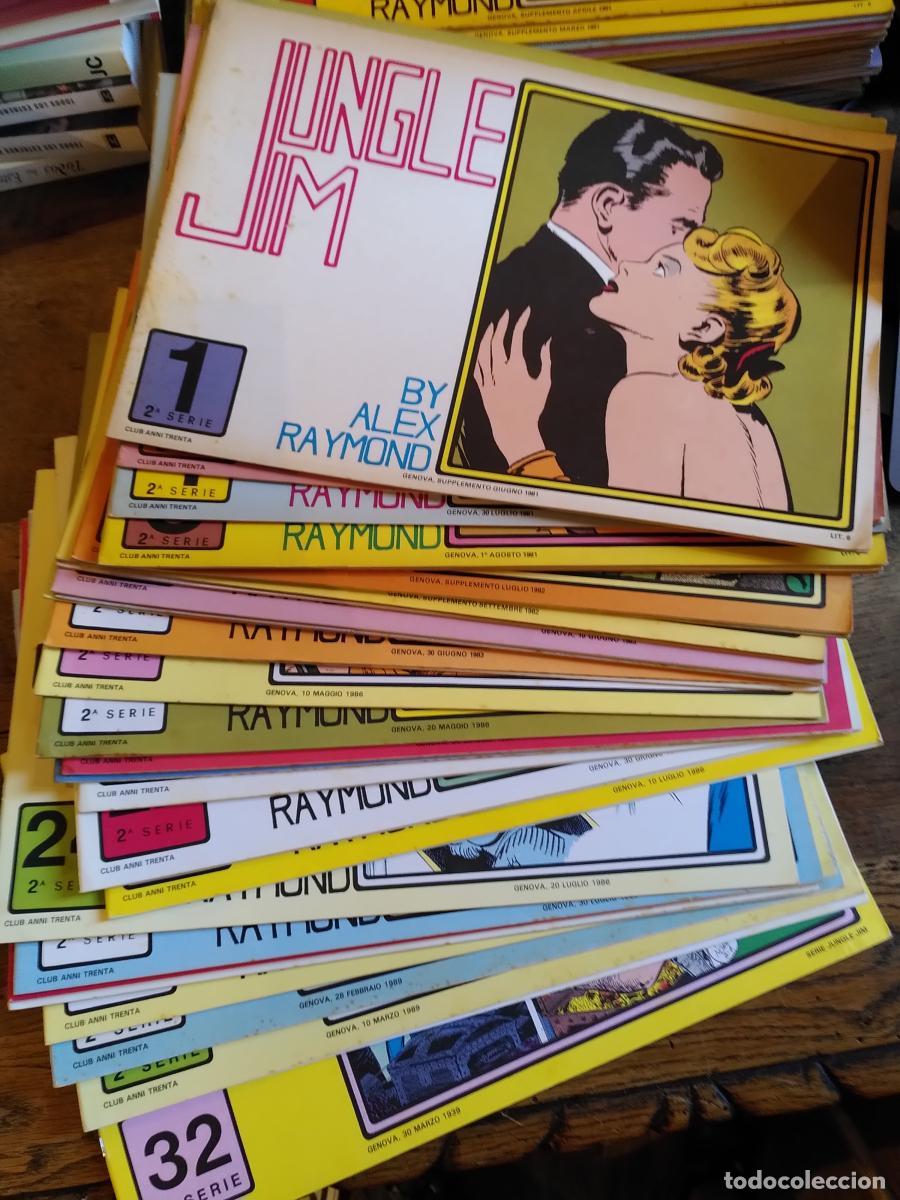 Libri di seconda mano: JUNGLE JIM (n&uacute;ms, 1 a 32 de la 2a. SERIE en ITALIANO) - Alex Raymond