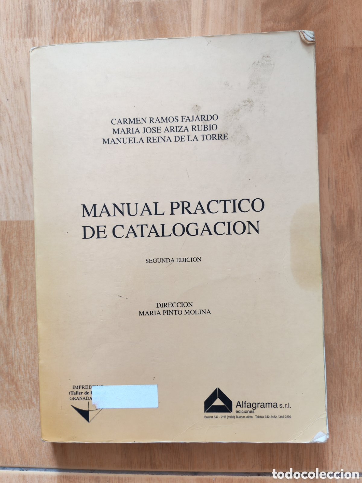 Libros: Manual pr&aacute;ctico de catalogaci&oacute;n.