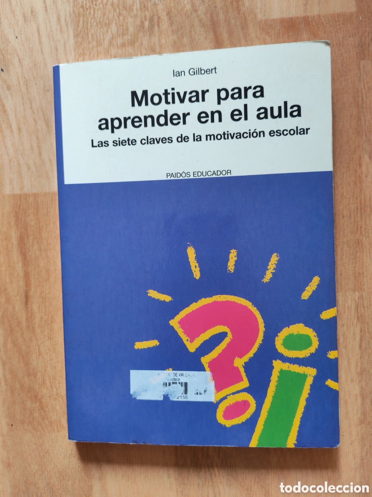 Libros: Motivar para aprender en el aula