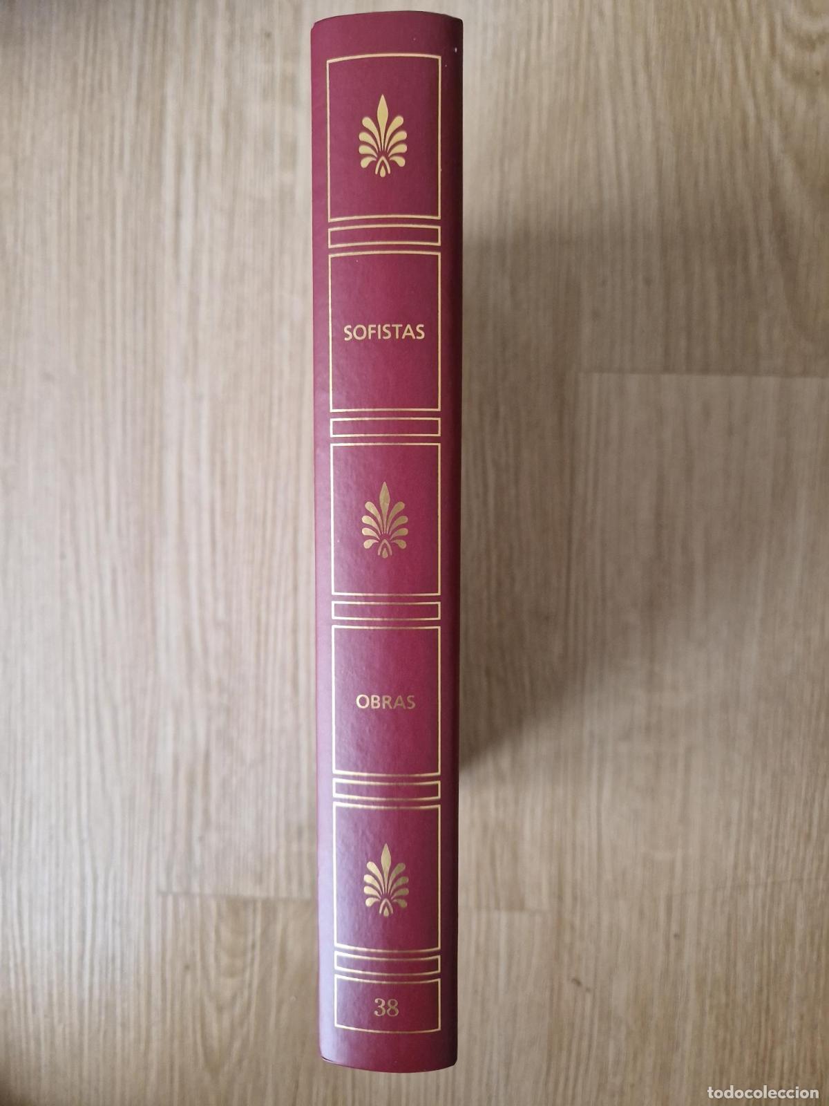 Libros: Obras (Gredos) - Sofistas - Foto 3
