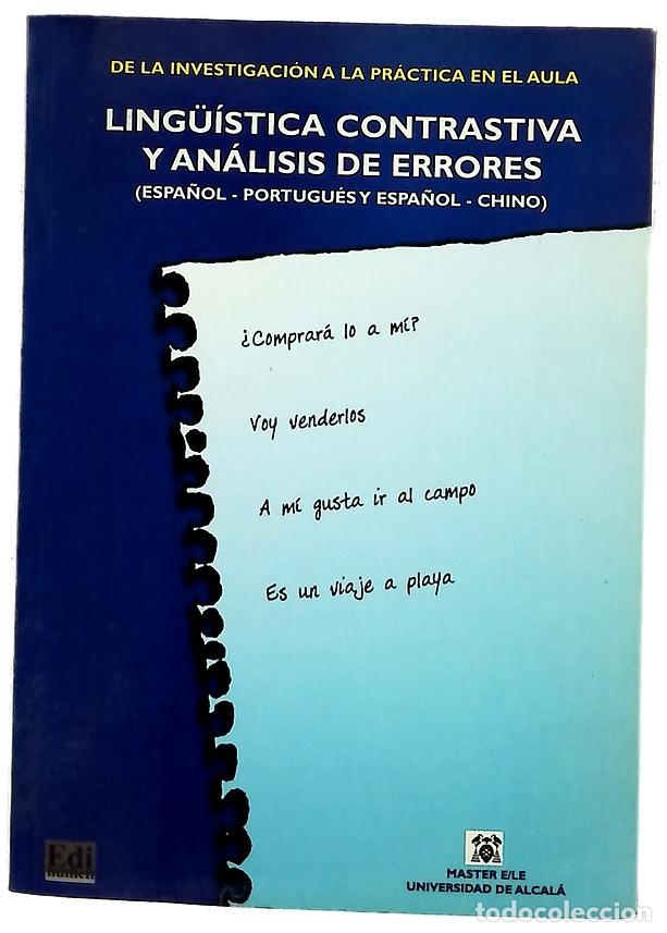 Libros: Ling&uuml;&iacute;stica contrastiva y an&aacute;lisis de errores