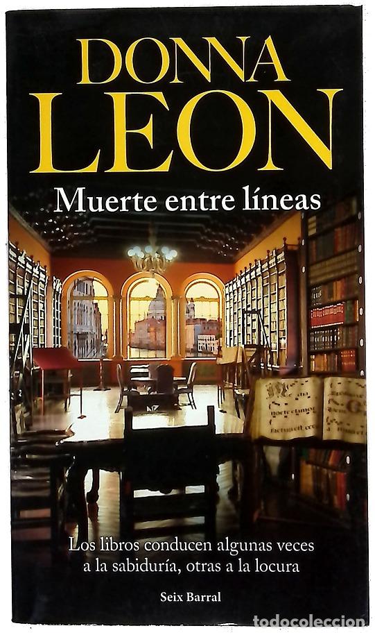 Libros: Muerte entre l&iacute;neas - Leon, Donna; Figueroa Evans, Maia