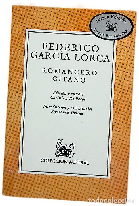 Libros: Romancero gitano - Garc&iacute;a Lorca, Federico