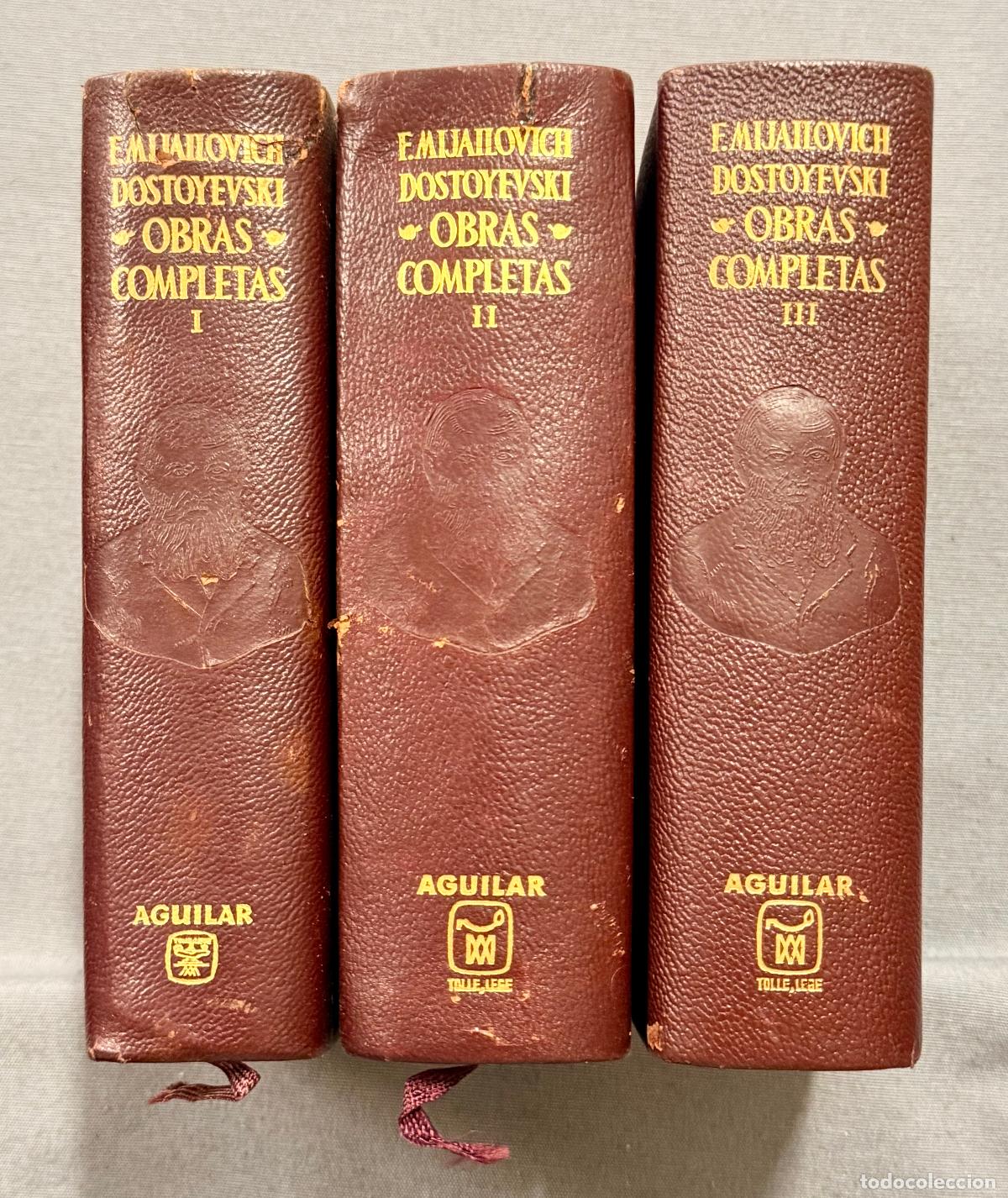 Libri di seconda mano: OBRAS COMPLETAS. 3 vol. - DOSTOYEVSKI, FIODOR M.