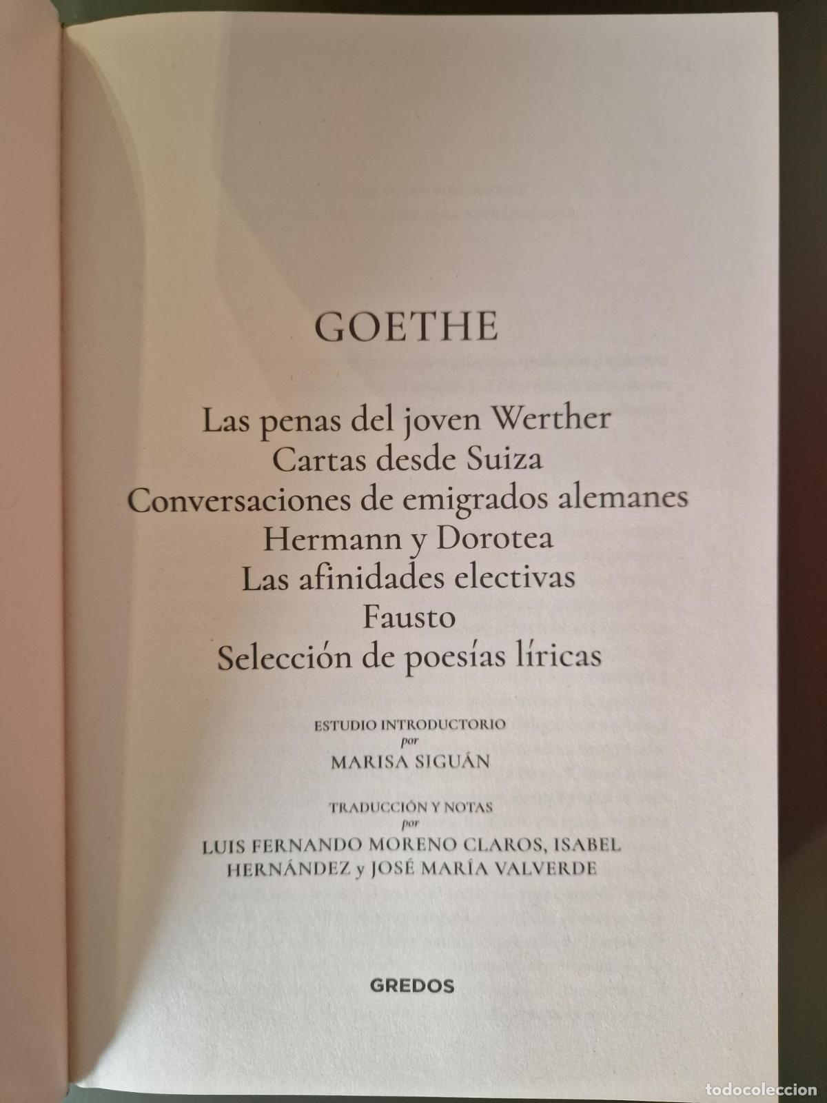 Libros: Las penas del joven Werther - Goethe - Foto 4