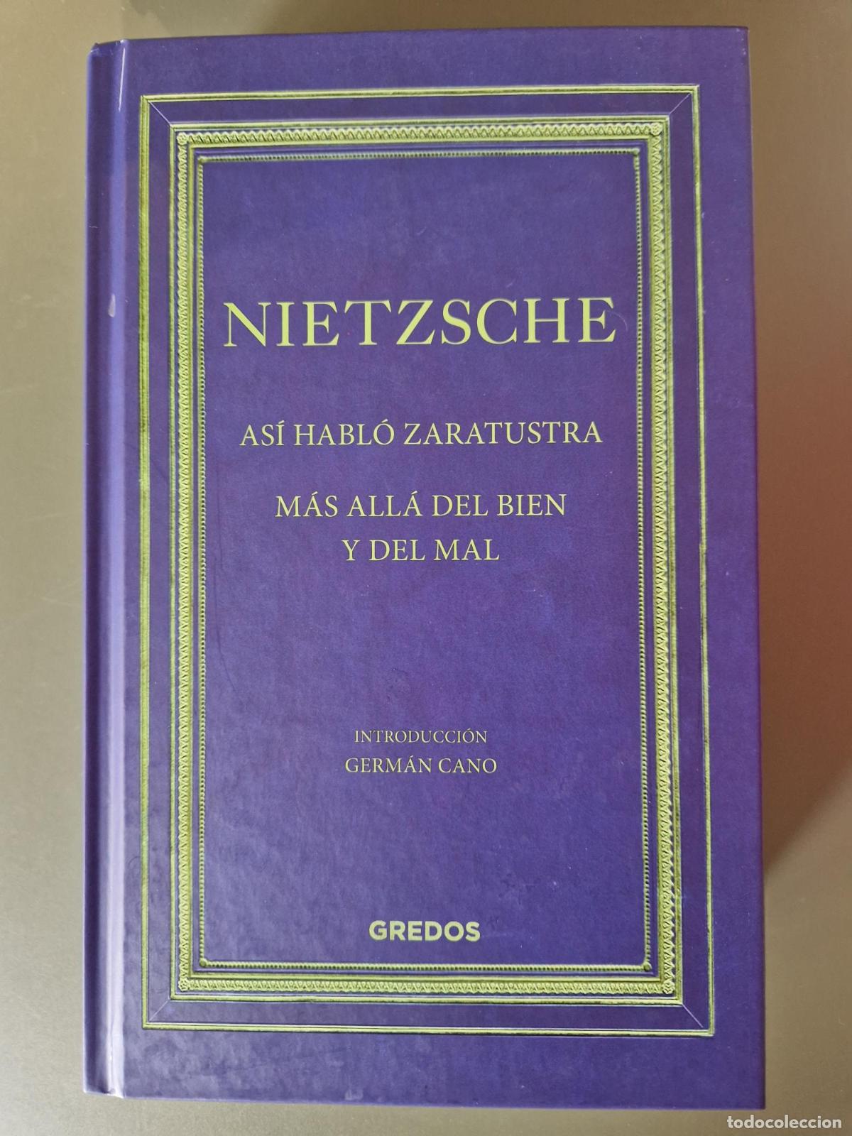 books: As&iacute; habl&oacute; Zaratustra/M&aacute;s alla del bien y del mal - Friedrich Nietzsche