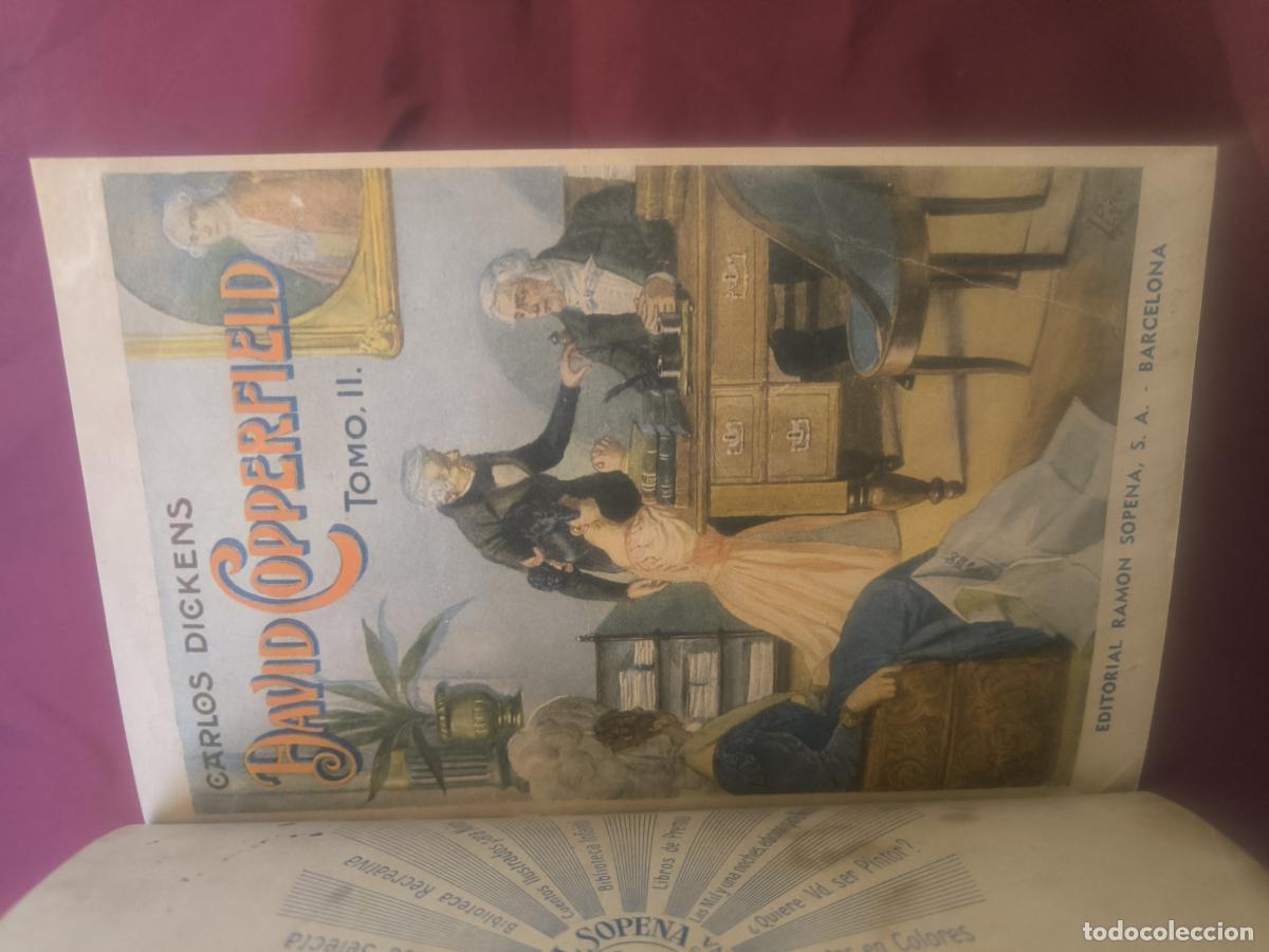 Libros: David Copperfield (Obra Completa en Dos Vol&uacute;menes). - Carlos Dickens - Foto 3