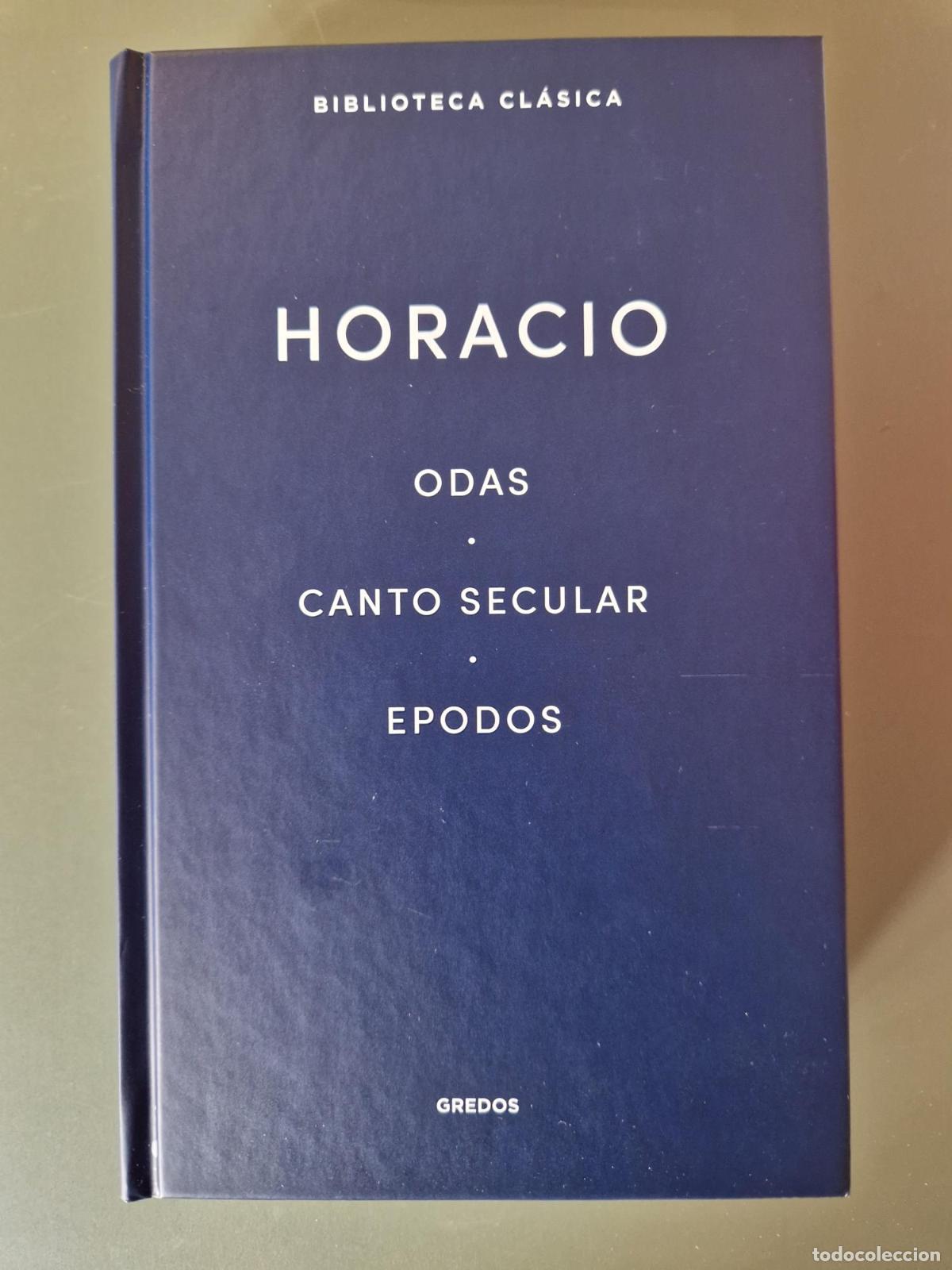 Libros: Odas. Canto secular. Epodos - Horacio