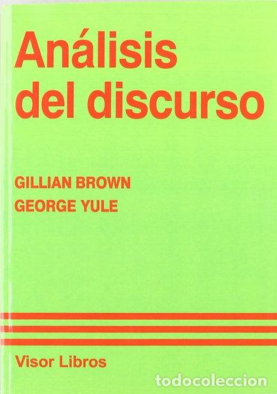 Libri di seconda mano: An&aacute;lisis del discurso- 9788475224886