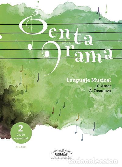 Livres: Pentagrama Lenguaje Musical. Grado Elemental 2- 9788417199098
