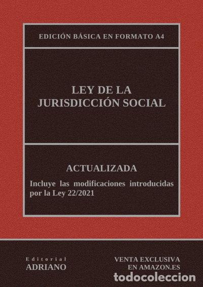 Libros: Ley de la Jurisdicci&oacute;n Social- 9798477109173