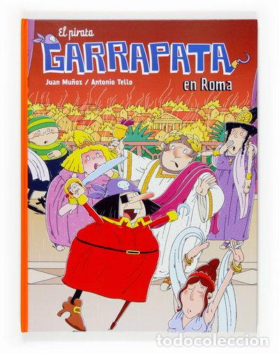 Libros: El pirata Garrapata en Roma- 9788467521313