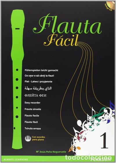 Libros: Flauta f&aacute;cil 1- 9788420561554