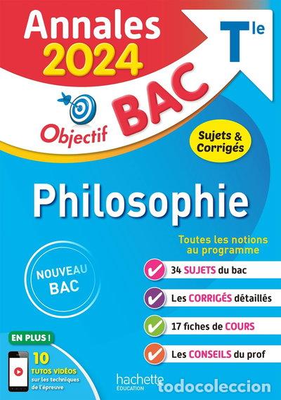 Libros: Annales Objectif BAC 2024 - Philosophie- 9782017226925