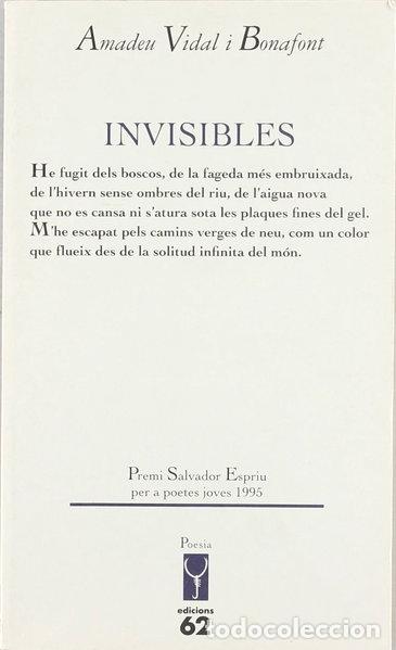 Livros em segunda m&atilde;o: Invisibles- 9788429741070