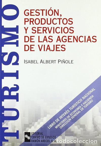 books: Gesti&oacute;n, productos y servicios de las agencias de viajes- 9788480043915