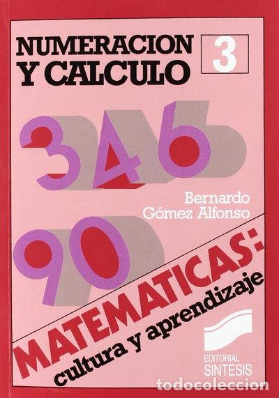 Libros: Numeraci&oacute;n y c&aacute;lculo- 9788477380146
