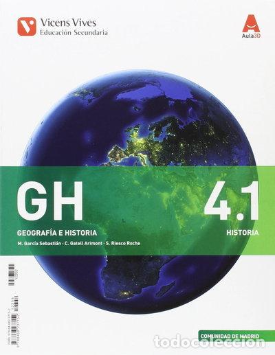 Livres: GH 4 (4.1-4.2) Madrid Historia Aula 3D- 9788468237152