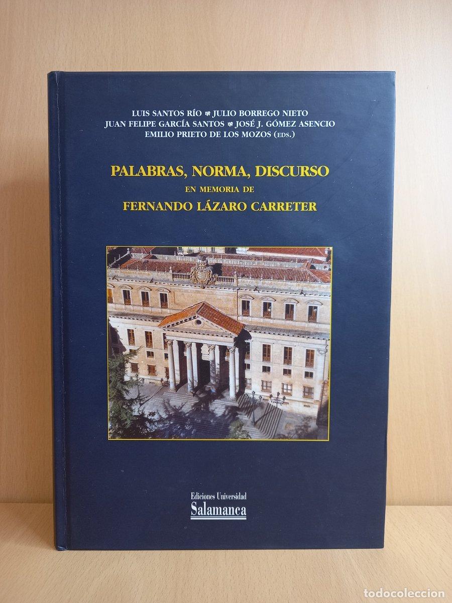 Libri di seconda mano: Palabras, norma, discurso. En memoria de Fern&aacute;ndo L&aacute;zaro Carreter - Vvaa.