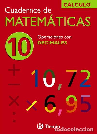 Libros: 10 Operaciones con decimales- 9788421656778