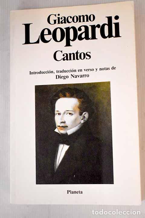 Libros: Cantos: Leopardi, Giacomo.- Leopardi, Giacomo