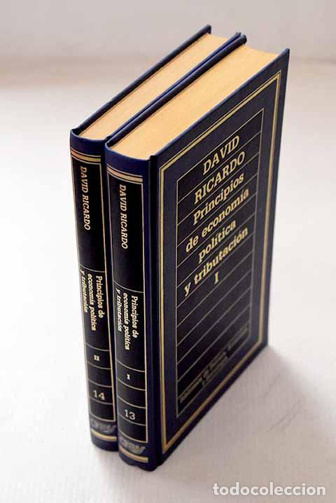 books: Principios de econom&iacute;a pol&iacute;tica y tributaci&oacute;n.- Ricardo, David