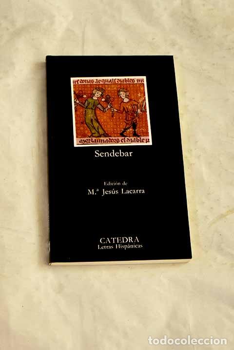 Libros: Sendebar: : C&aacute;tedra.