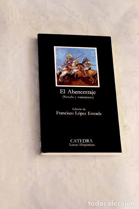 Libros: El abencerraje: (novela y romancero)