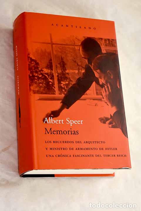 Libri di seconda mano: Memorias: Speer, Albert.- Speer, Albert