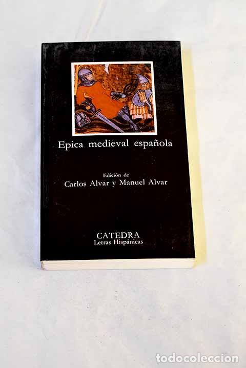 Libri di seconda mano: &Eacute;pica medieval espa&ntilde;ola