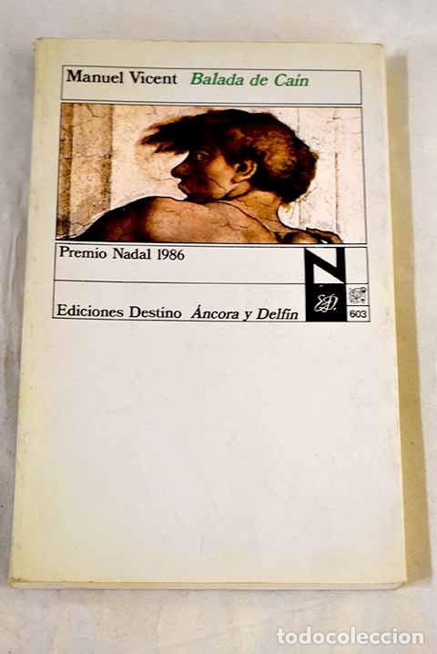 Livres: Balada de Ca&iacute;n: Vicent, Manuel.- Vicent, Manuel