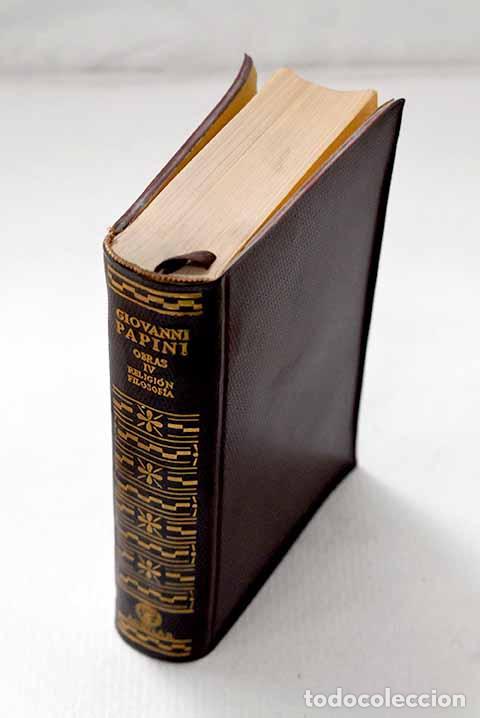 B&uuml;cher: Obras, Tomo IV: Papini, Giovanni.- Papini, Giovanni