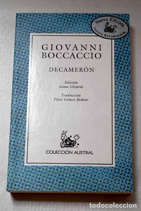 B&uuml;cher: Decamer&oacute;n: Boccaccio, Giovanni.- Boccaccio, Giovanni
