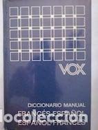 B&uuml;cher: DICCIONARIO MANUAL VOX FRANC?S-ESPA&ETH;OL ESPA&ETH;OL-FRANC?S